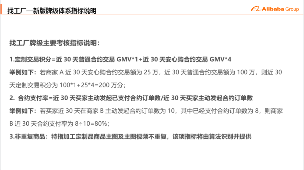 【找工厂商家牌级体系】都升级到第三版本了你了解多少？