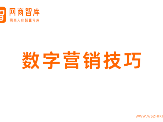 数字营销付费流量推广策略技巧
